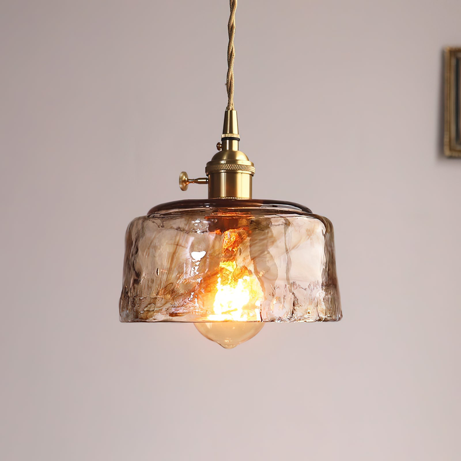 Lampa wisząca vintage Wikevol