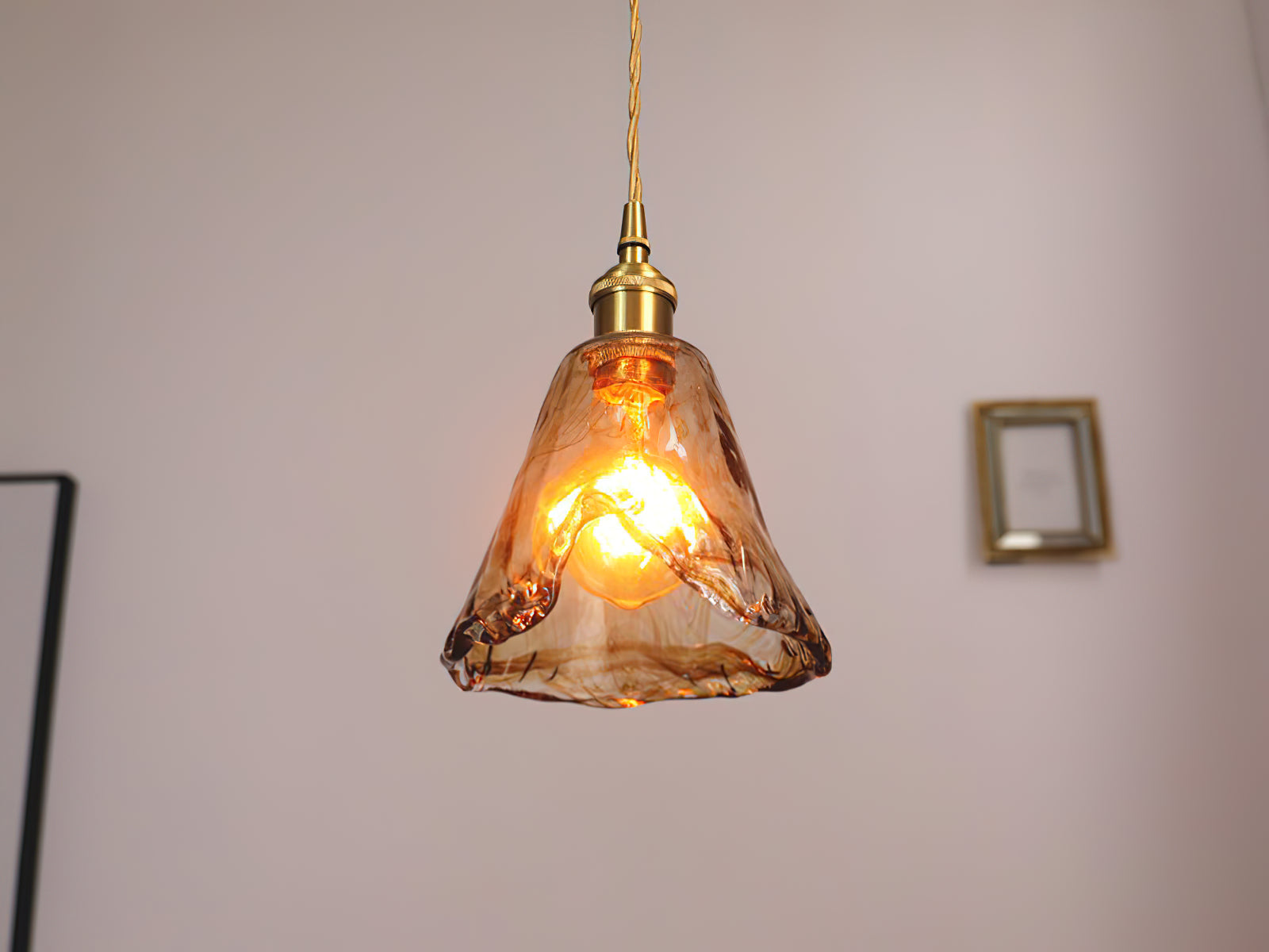 Lampa wisząca vintage Wikevol