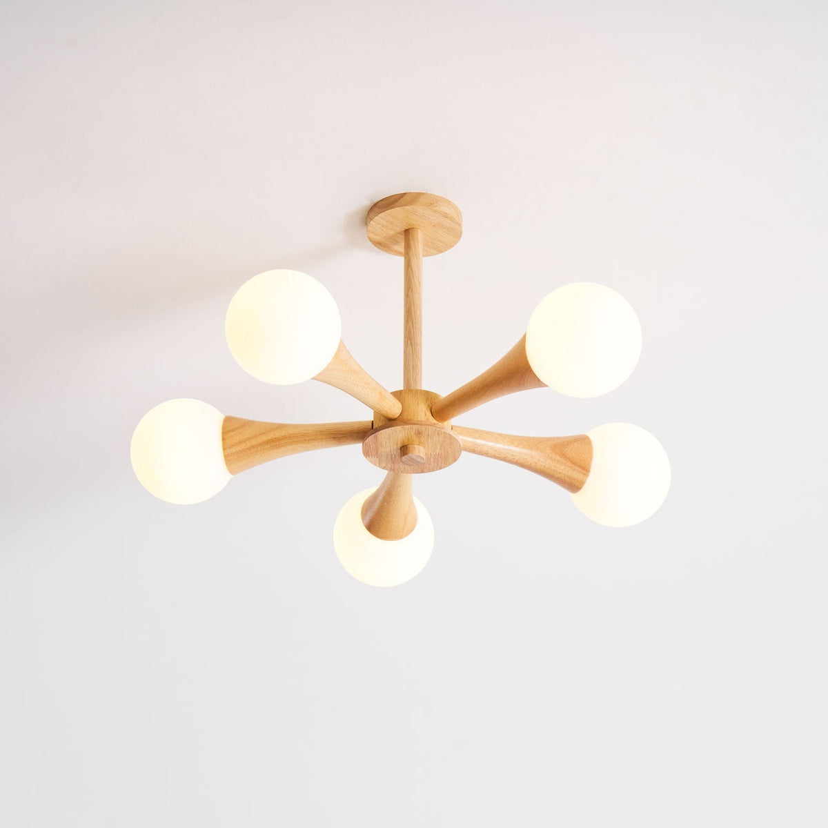 Wooden Nera Chandelier – detail 28