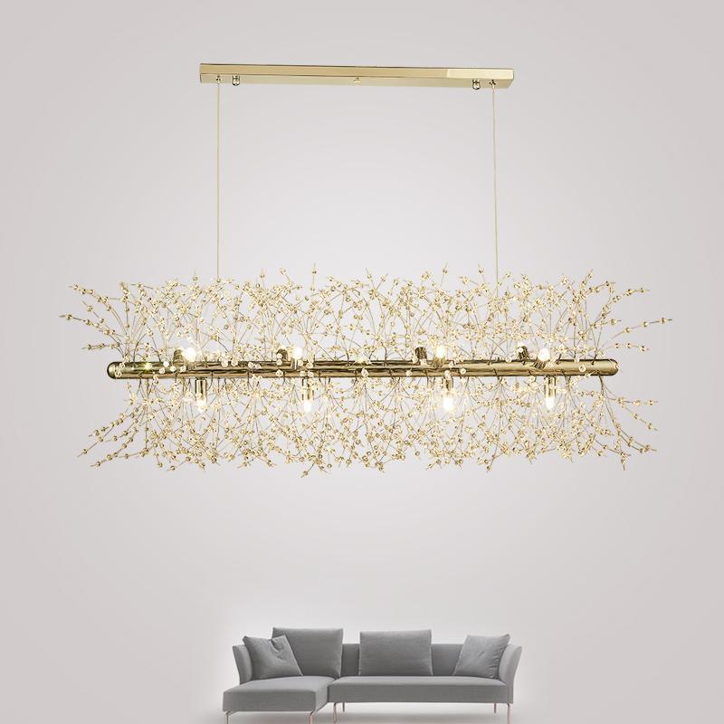 Crystal Dandelion Chandelier – detail 31
