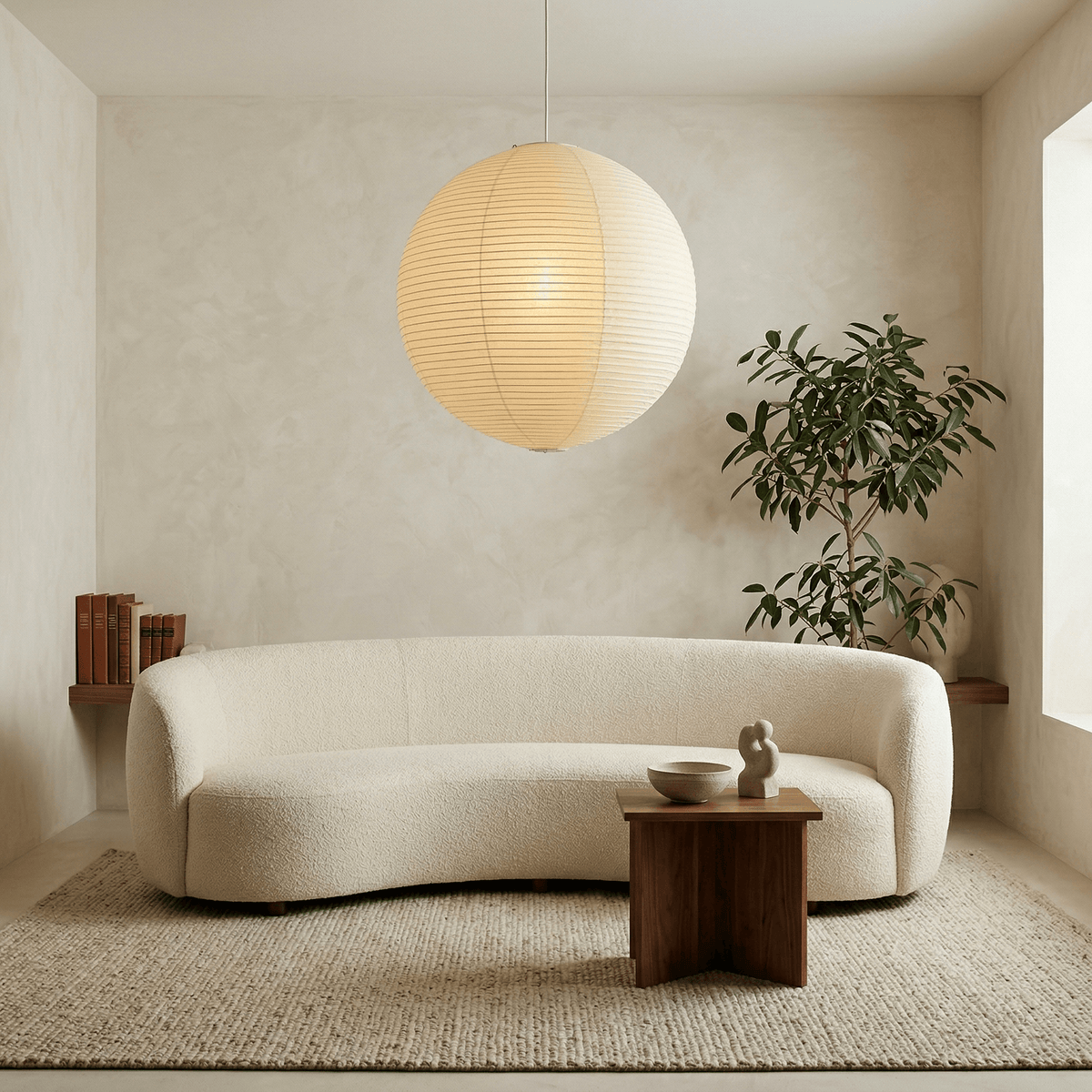 Lampa wisząca kulista Orme