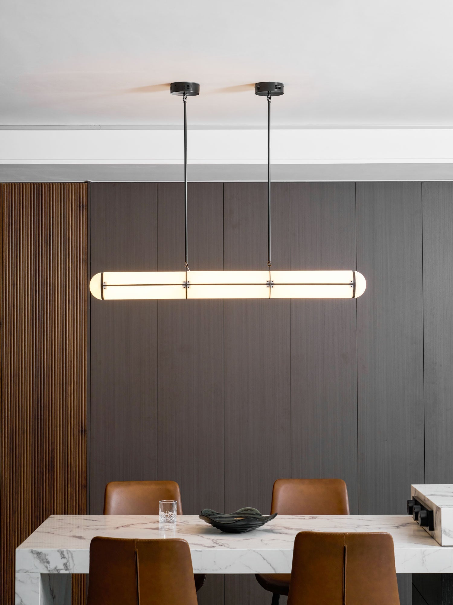 Lampa wisząca liniowa Kralowen