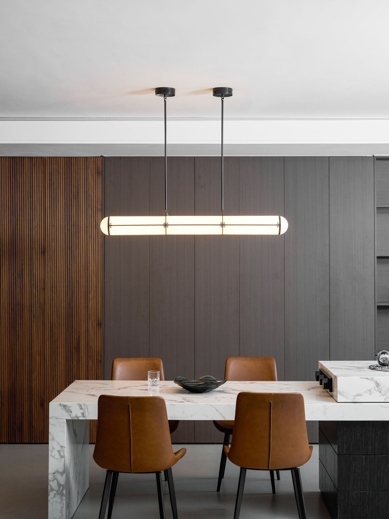 Lampa wisząca liniowa Kralowen