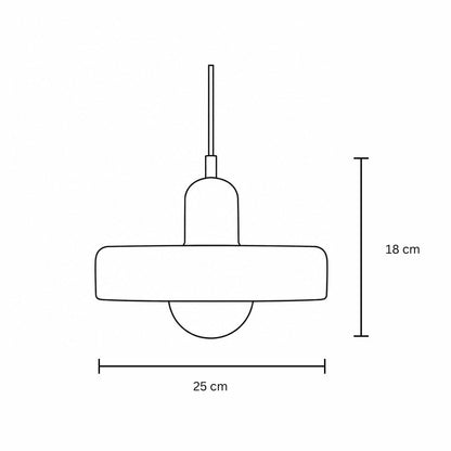 Lampa wisząca Mosesa