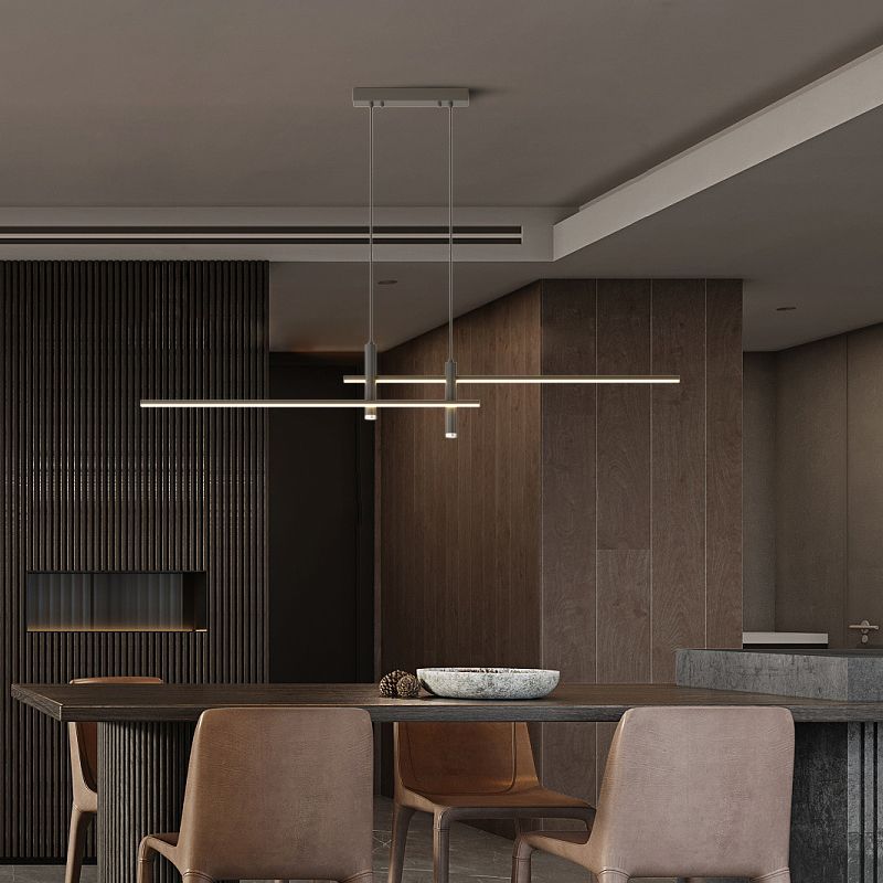 Lampa wisząca liniowa Kasskimir