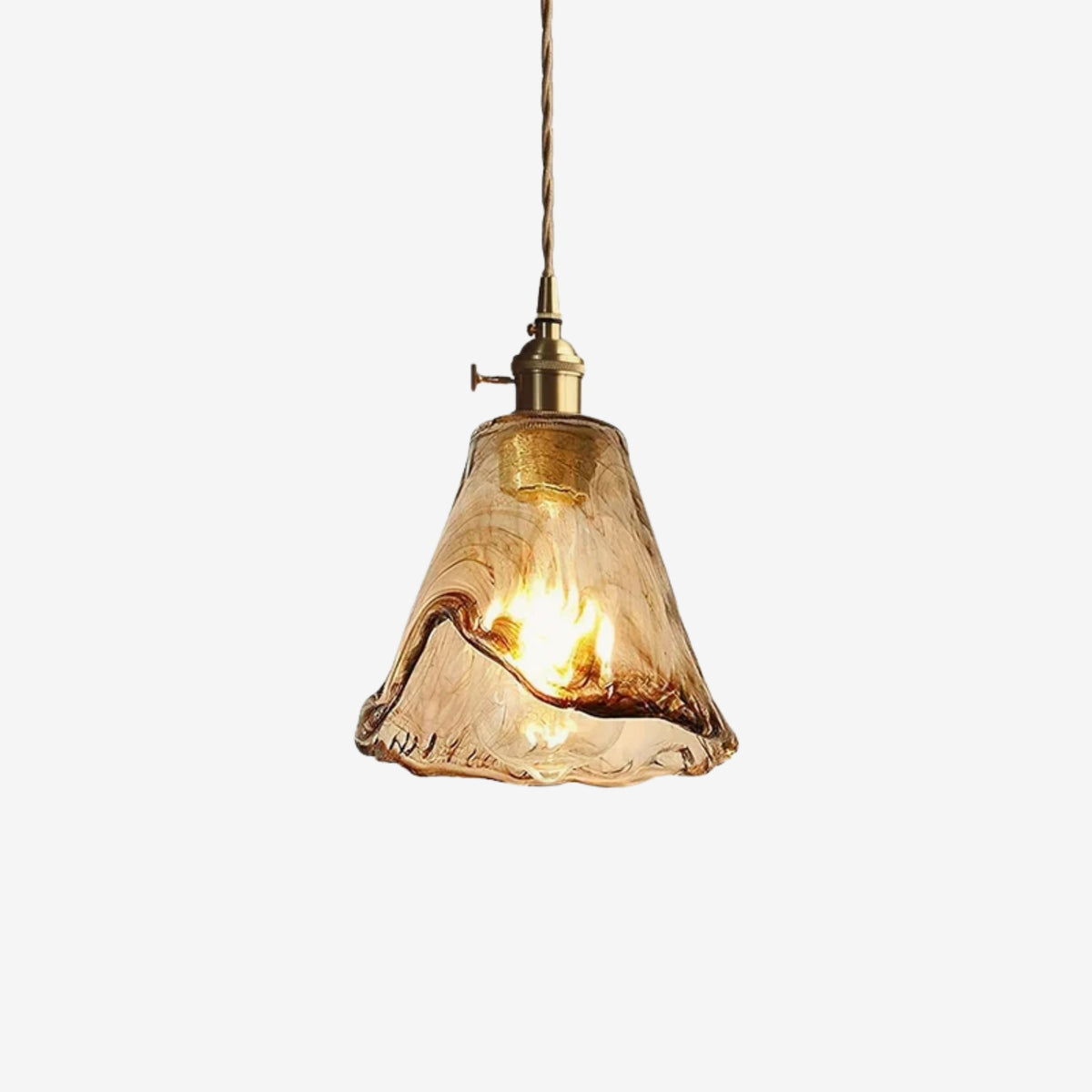 Lampa wisząca vintage Wikevol