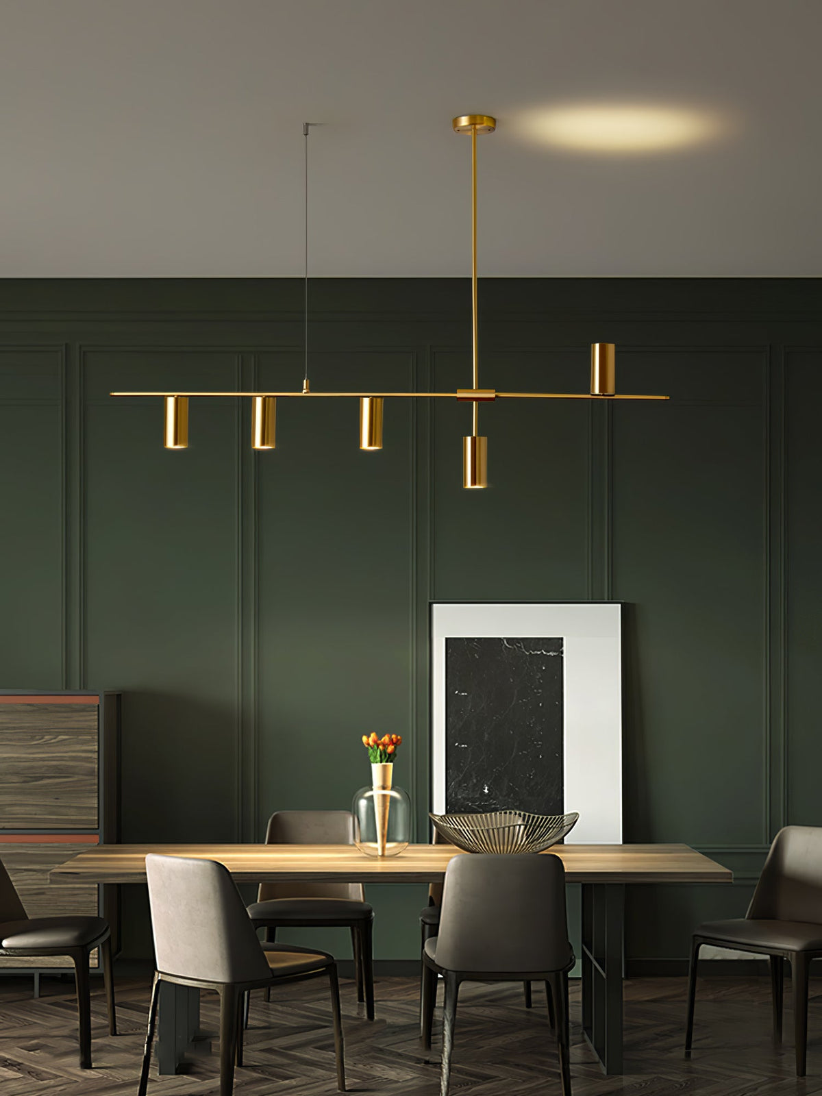 Lampa wisząca liniowa Roslin