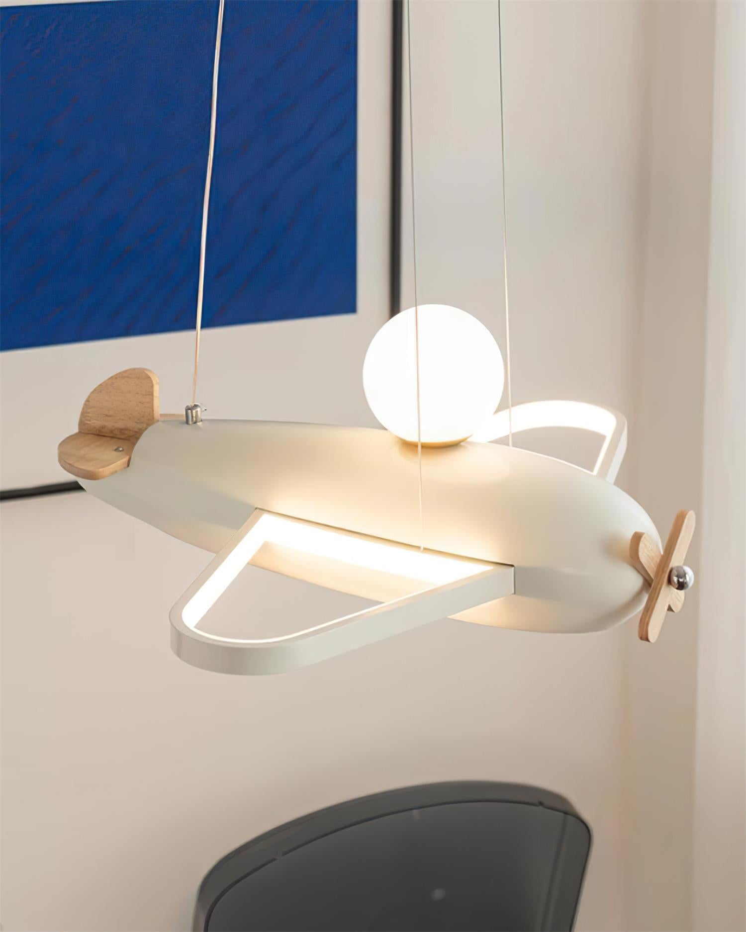 Lampa wisząca samolot Levkalen