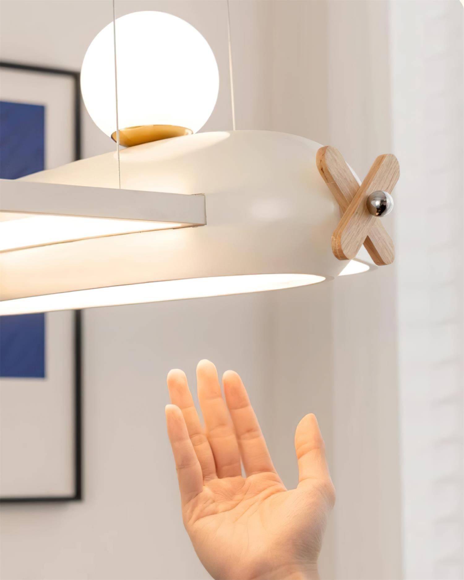 Lampa wisząca samolot Levkalen