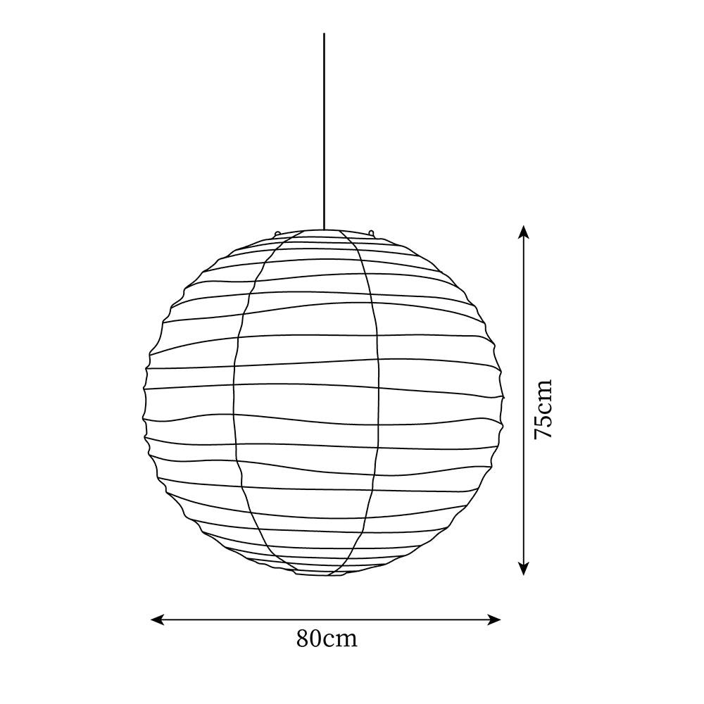 Lampa wisząca kulista Milenik