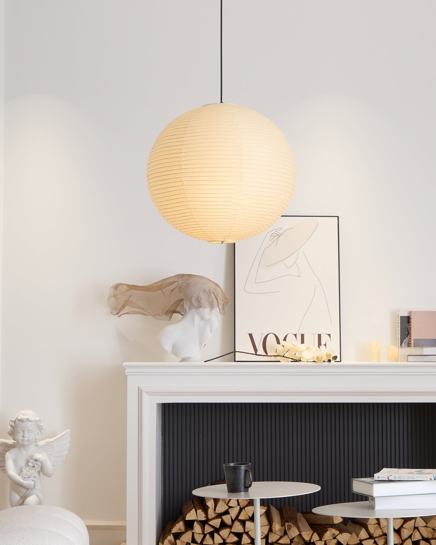 Lampa wisząca kulista Lenme