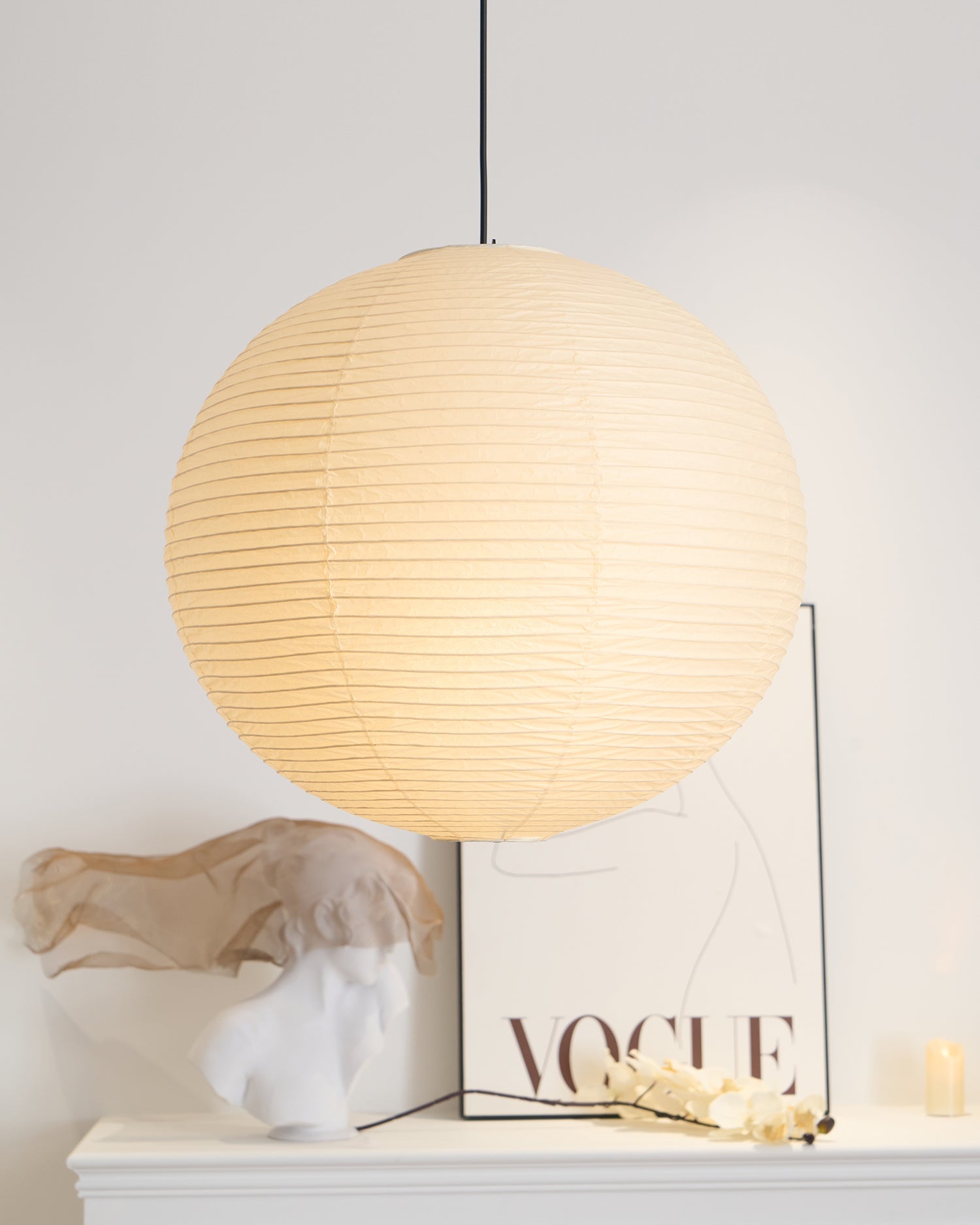 Lampa wisząca kulista Lenme
