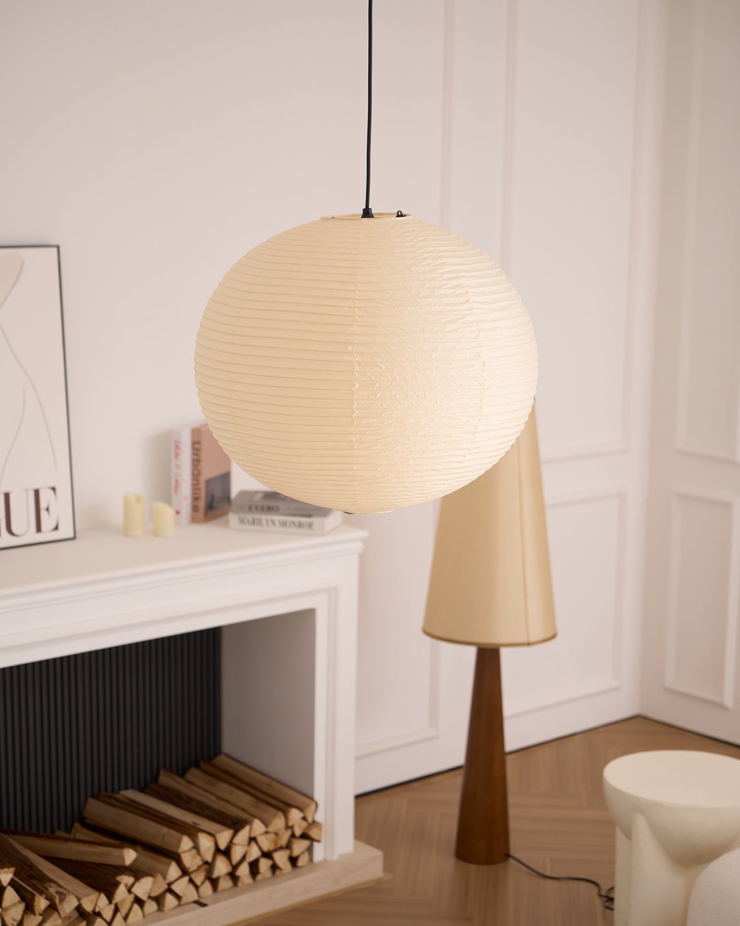 Lampa wisząca kulista Lenme