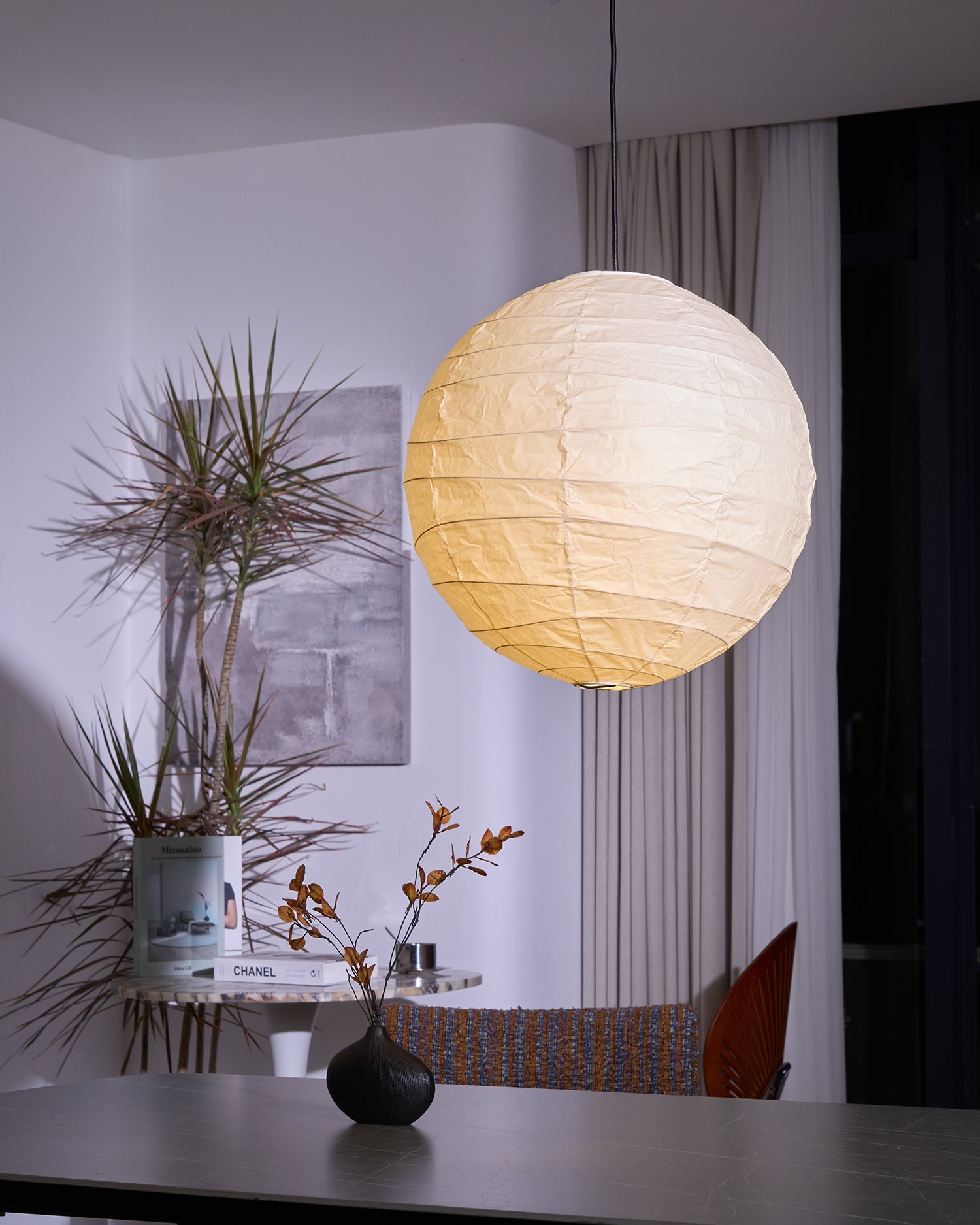 Lampa wisząca kulista Milenik