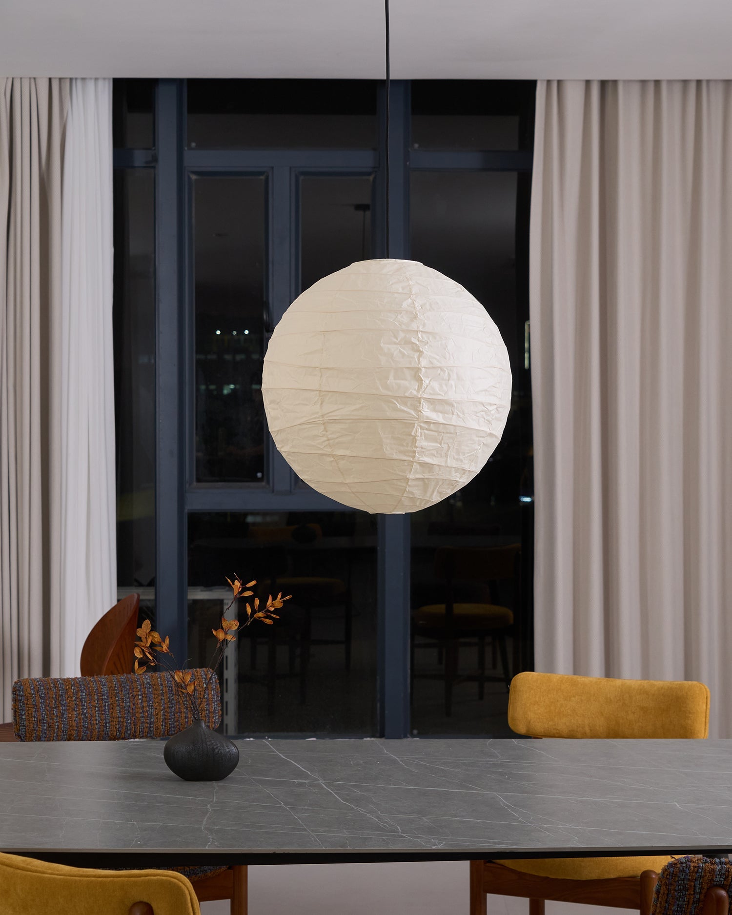 Lampa wisząca kulista Milenik