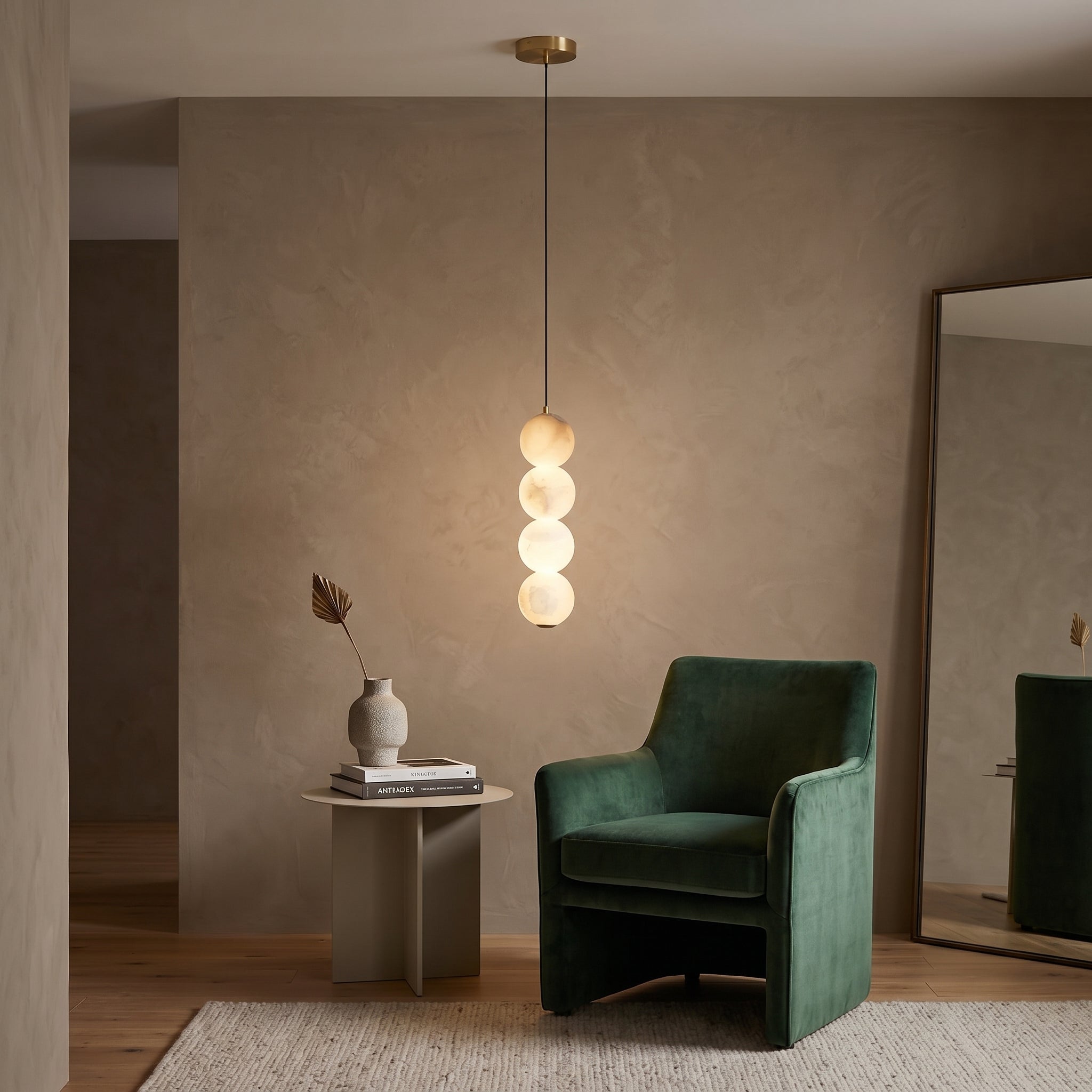 Lampa wisząca kulista Rotorski