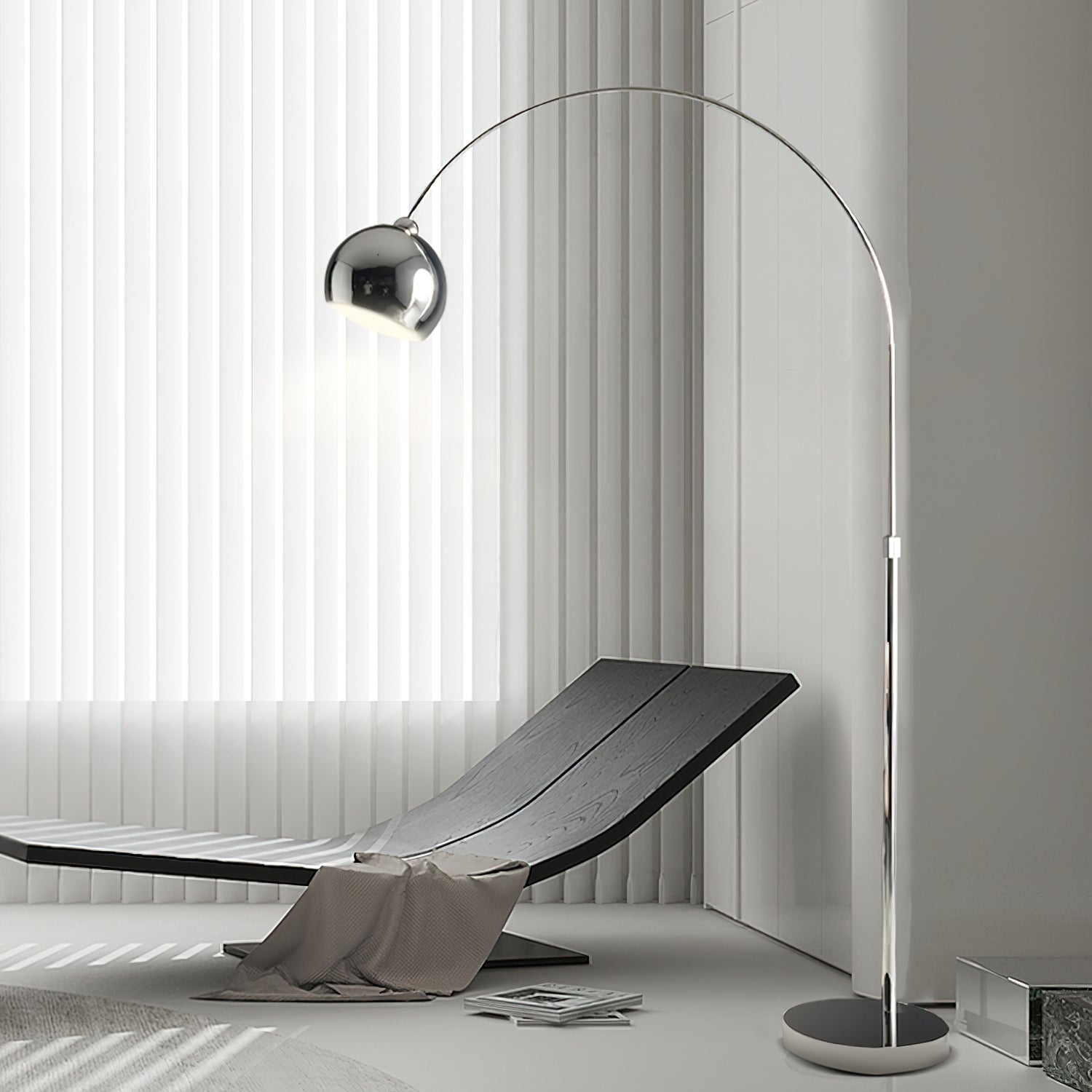 Lampa podłogowa nowoczesna Emkoe