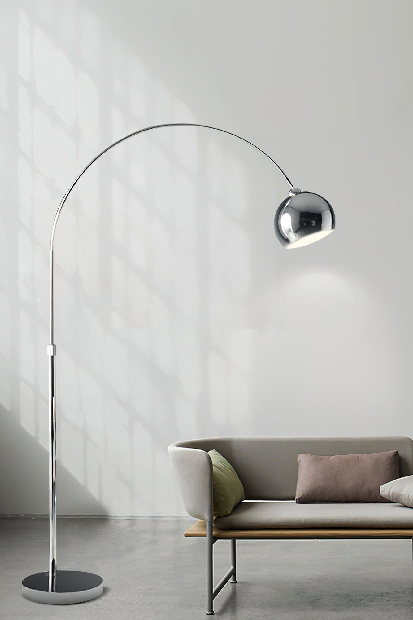 Lampa podłogowa nowoczesna Emkoe