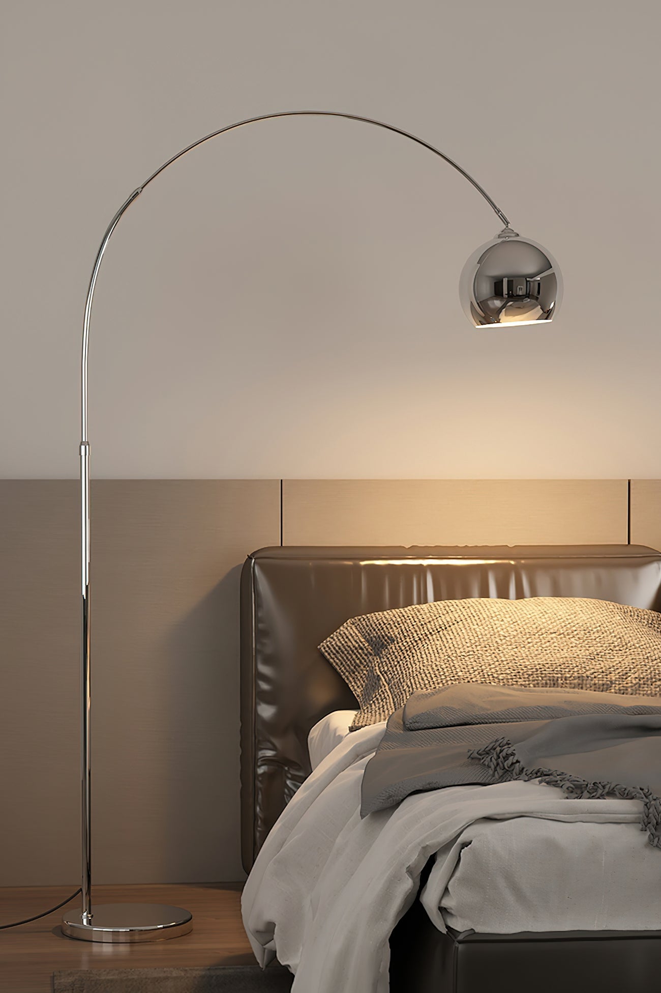 Lampa podłogowa nowoczesna Emkoe