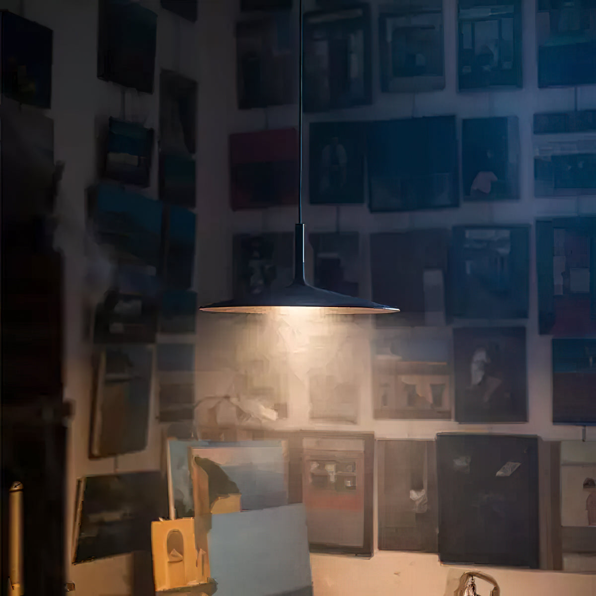 Lampa wisząca stożkowa Zalskiik