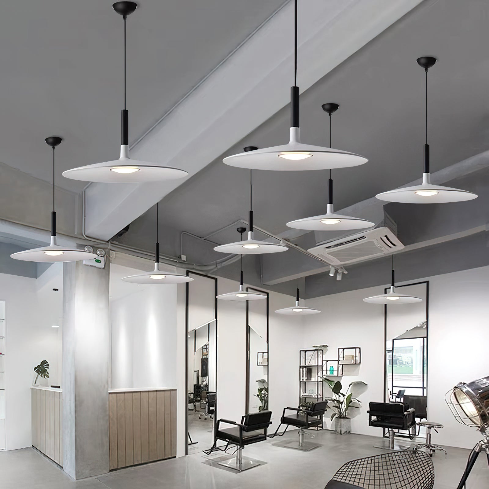 Lampa wisząca stożkowa Zalskiik