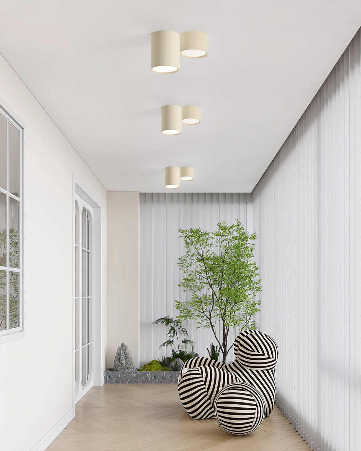 Plafon minimalistyczny Lorrenmir