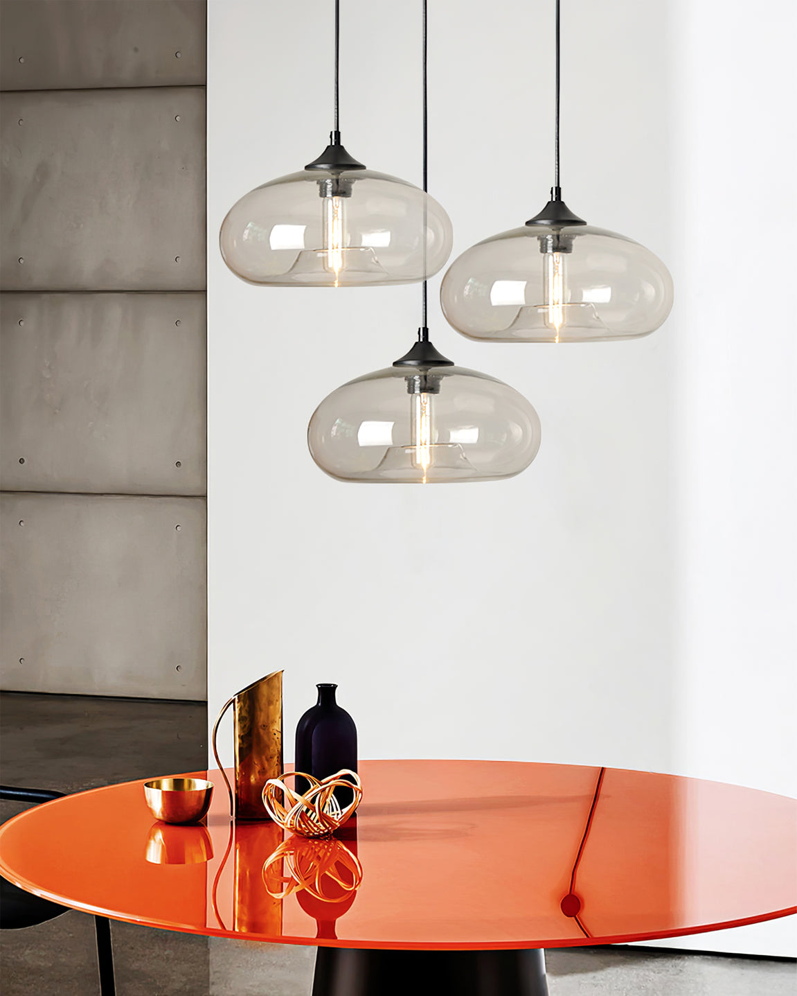 Lampa wisząca kulista Daru
