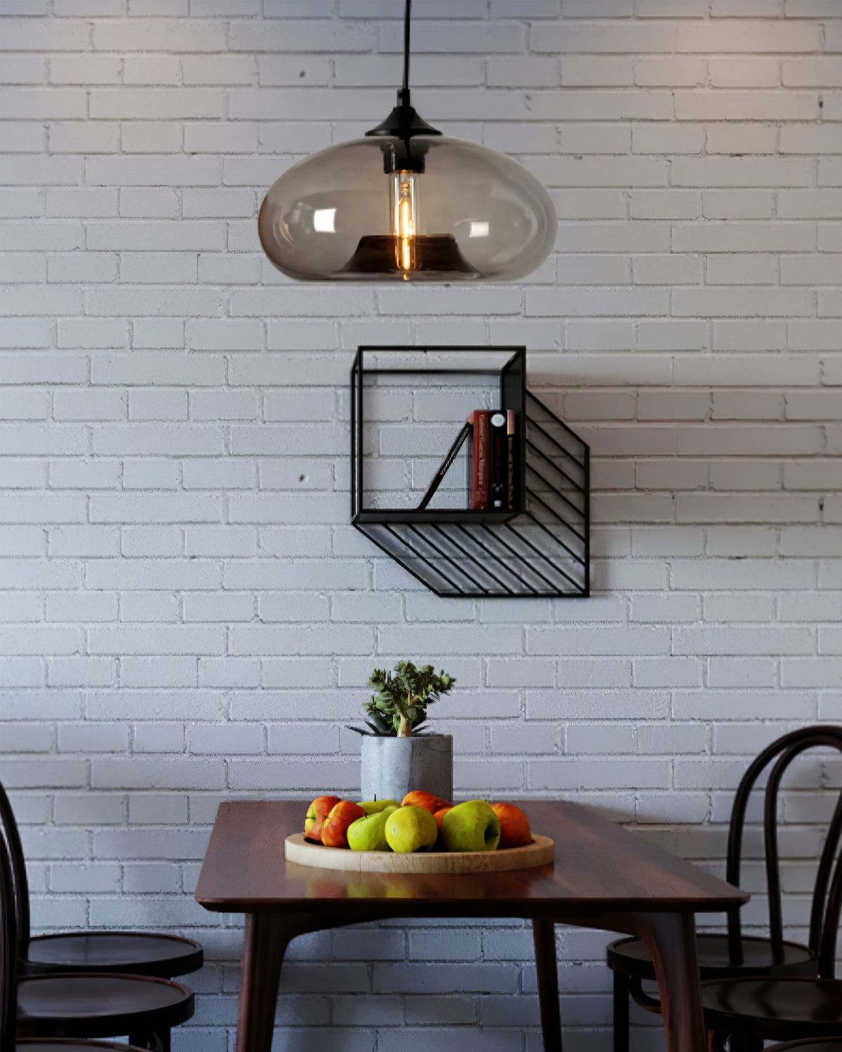Lampa wisząca kulista Daru