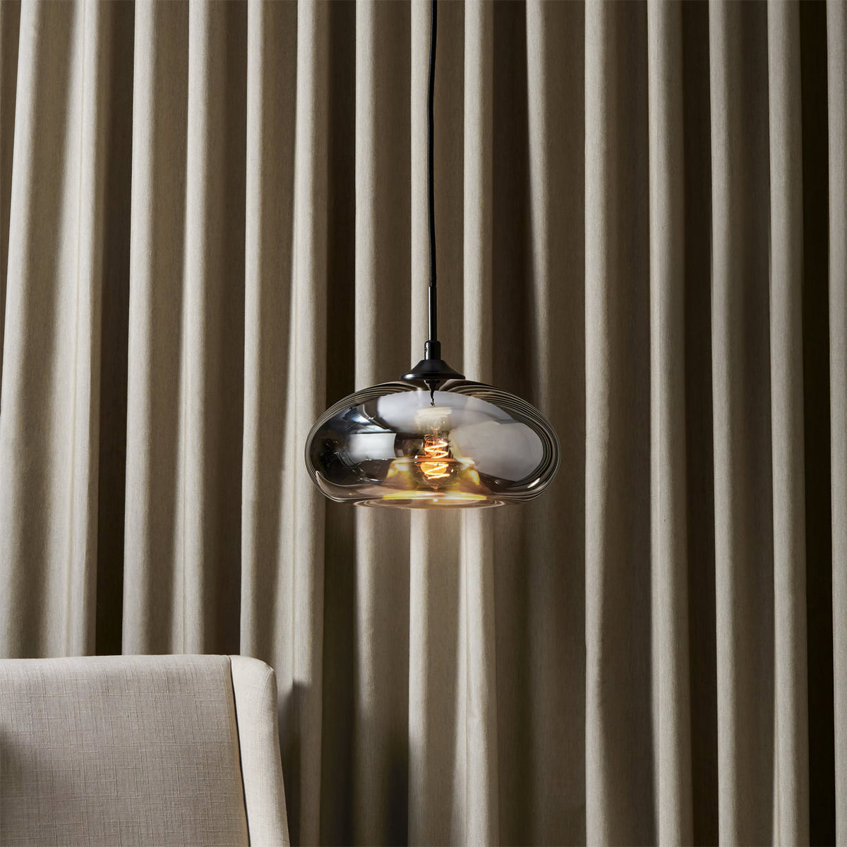 Lampa wisząca kulista Daru