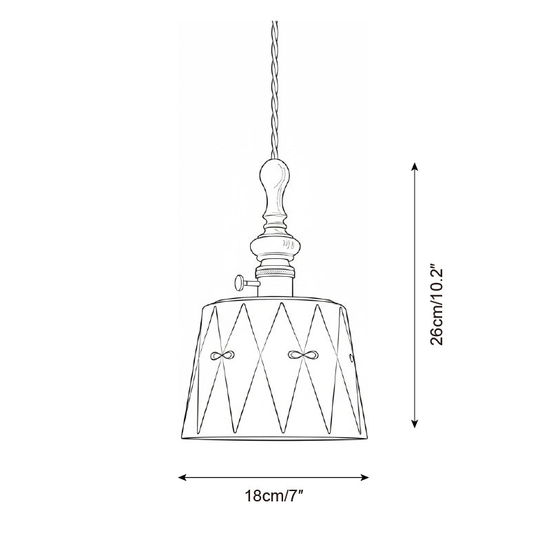 Lampa wisząca vintage Zelvik