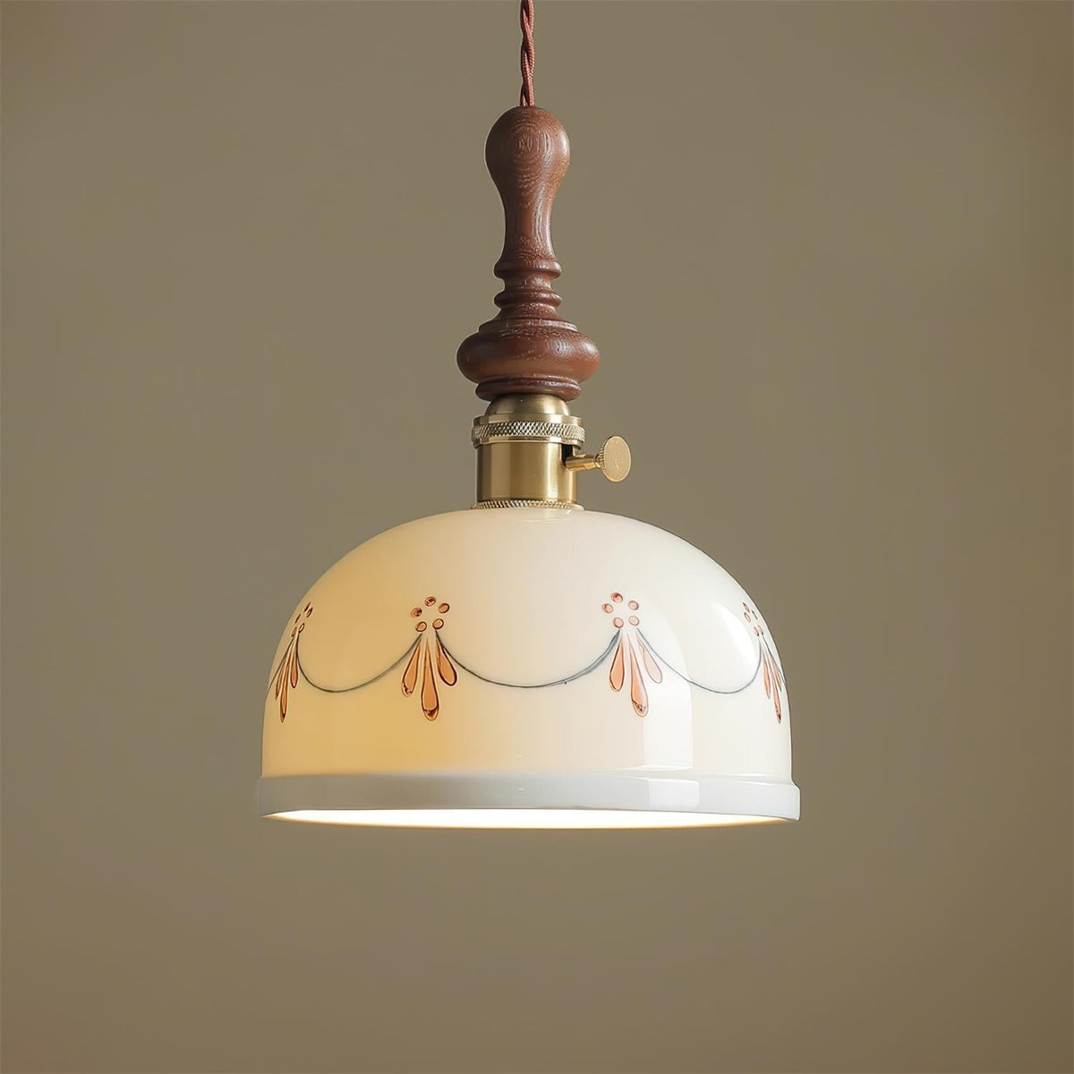 Lampa wisząca vintage Zelvik