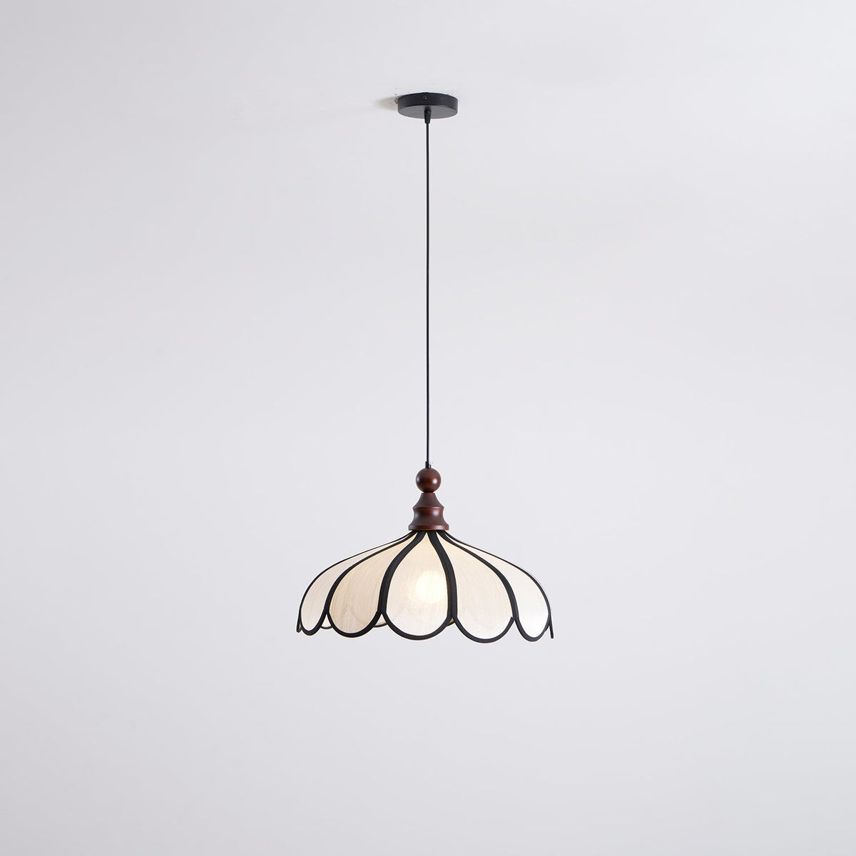Lampa wisząca falista Wolekrik