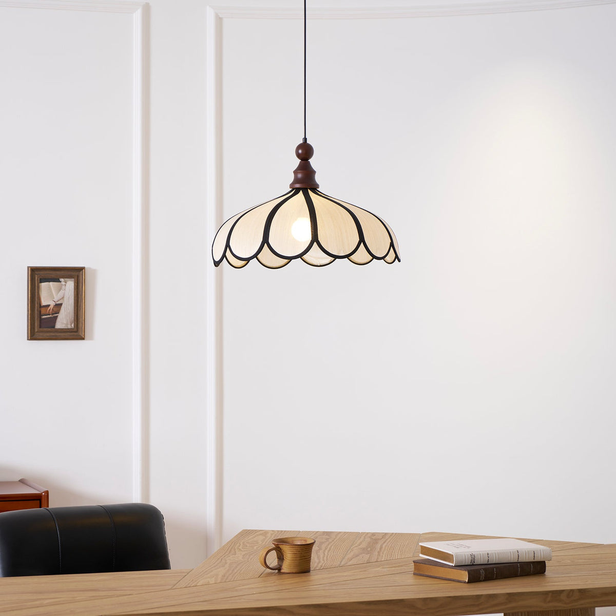 Lampa wisząca falista Wolekrik