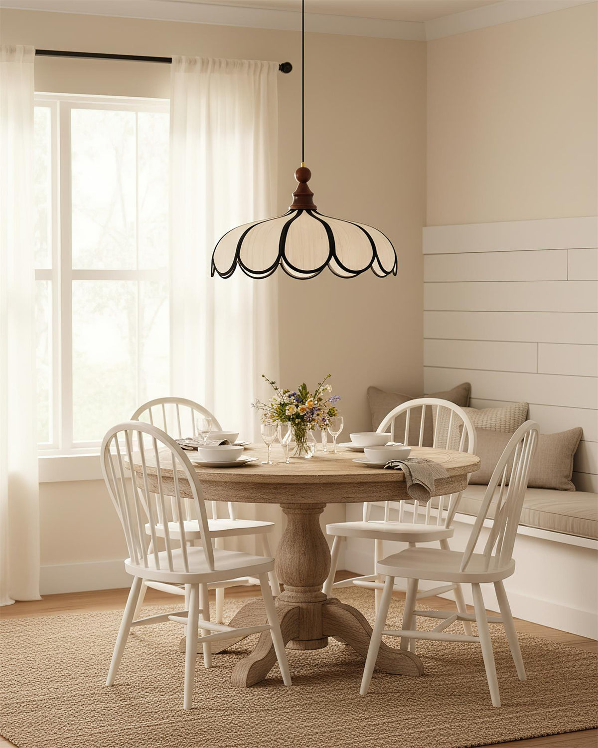 Lampa wisząca falista Wolekrik