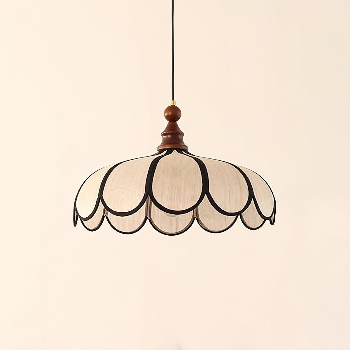Lampa wisząca falista Wolekrik