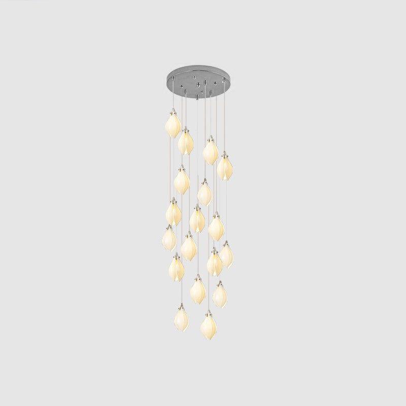 Lampa wisząca kwiatowa Jarel
