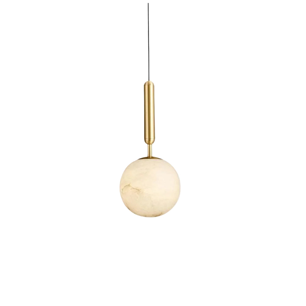 Lampa wisząca Mecora z alabastru