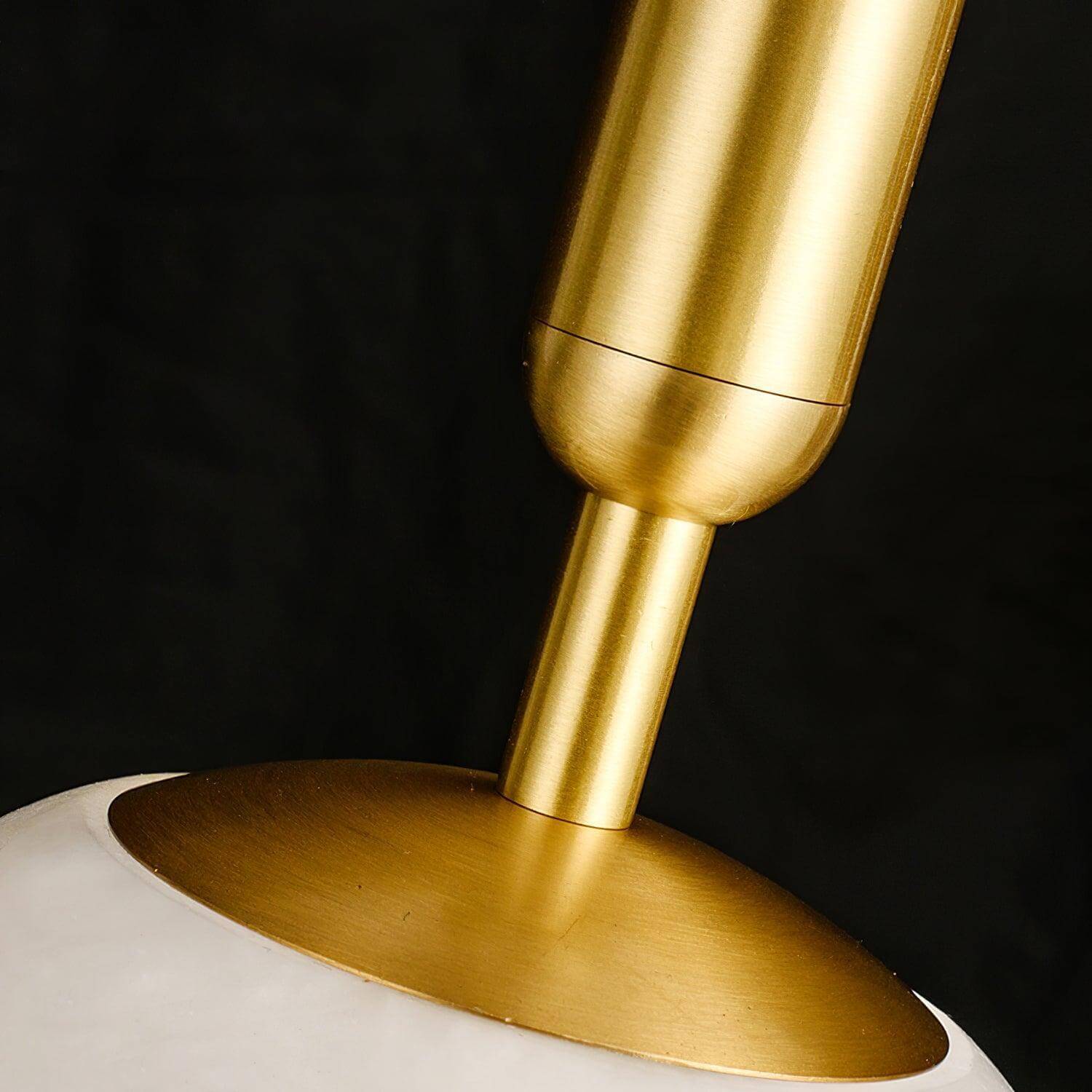 Lampa wisząca Mecora z alabastru