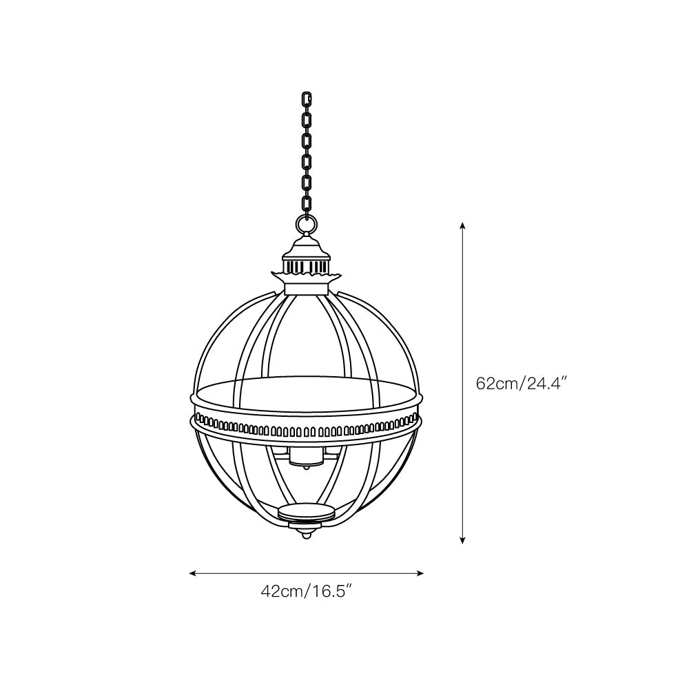 Lampa wisząca klasyczna Zelio