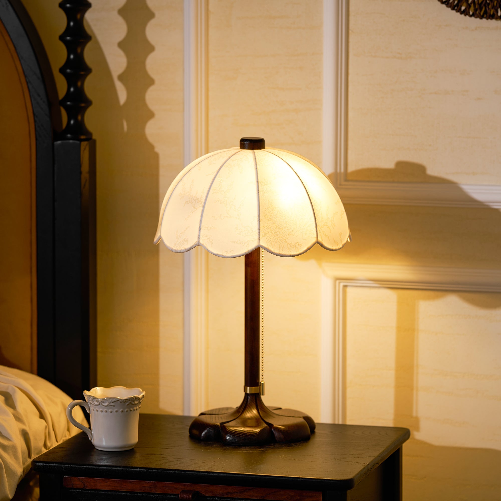 Lampa stołowa vintage Lorinnek