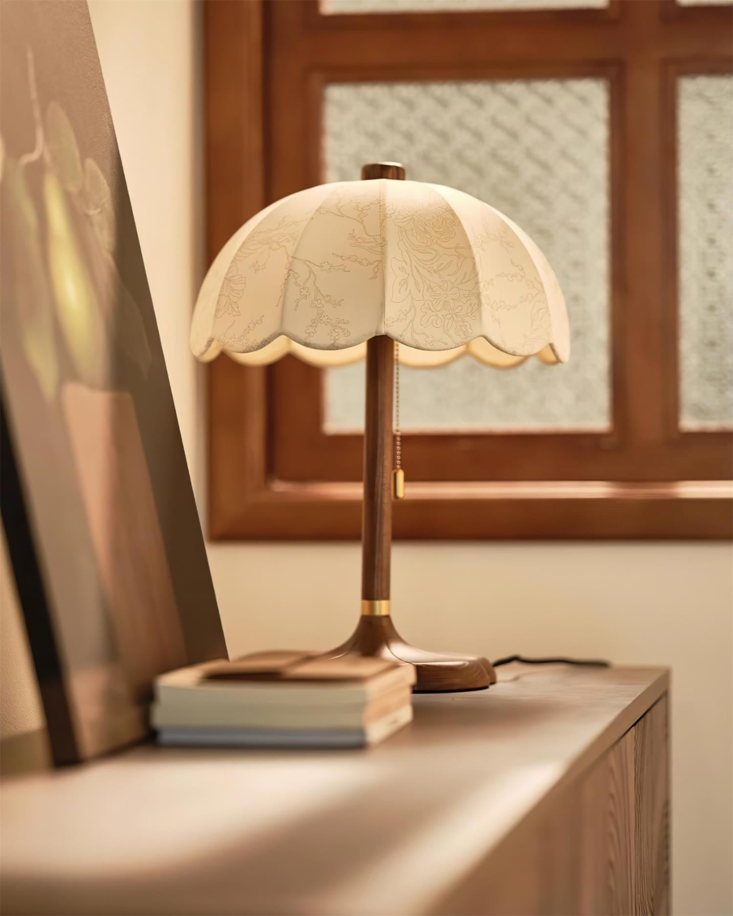 Lampa stołowa vintage Lorinnek
