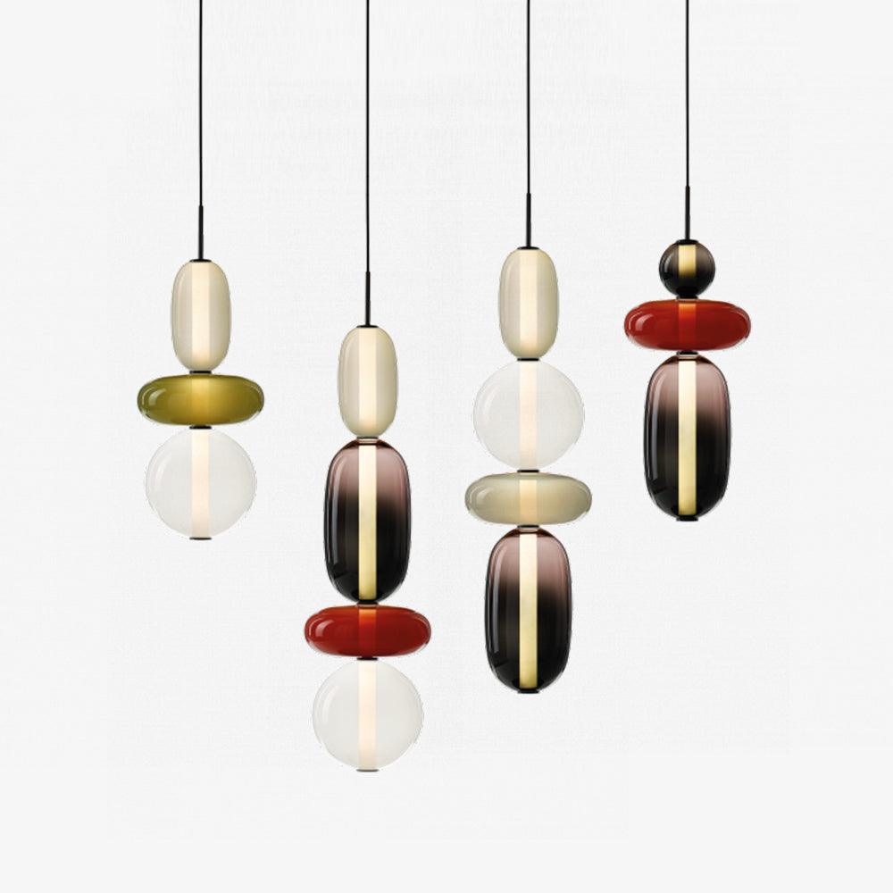 Candied Glass Combo Pendant Light – detail 21