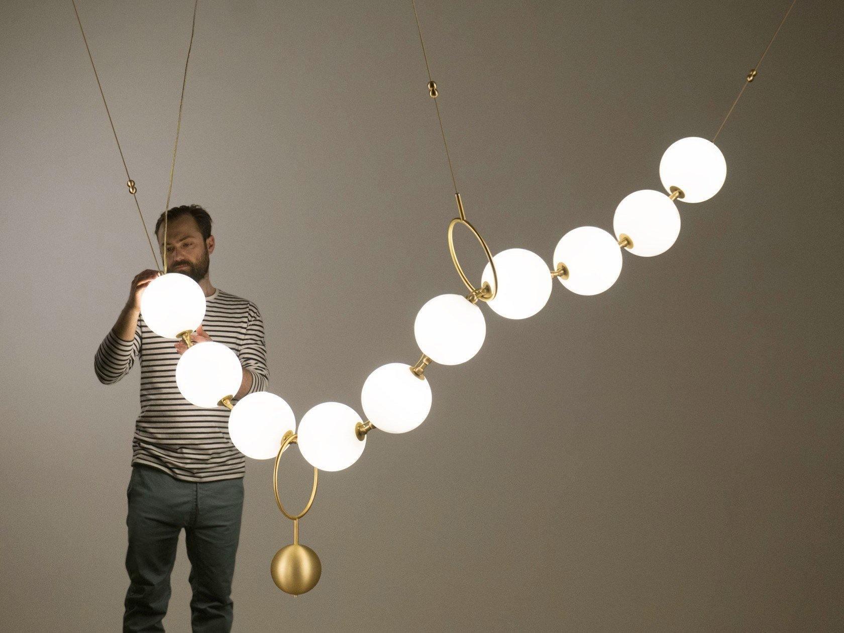 Lampa wisząca kulista Stanaldan