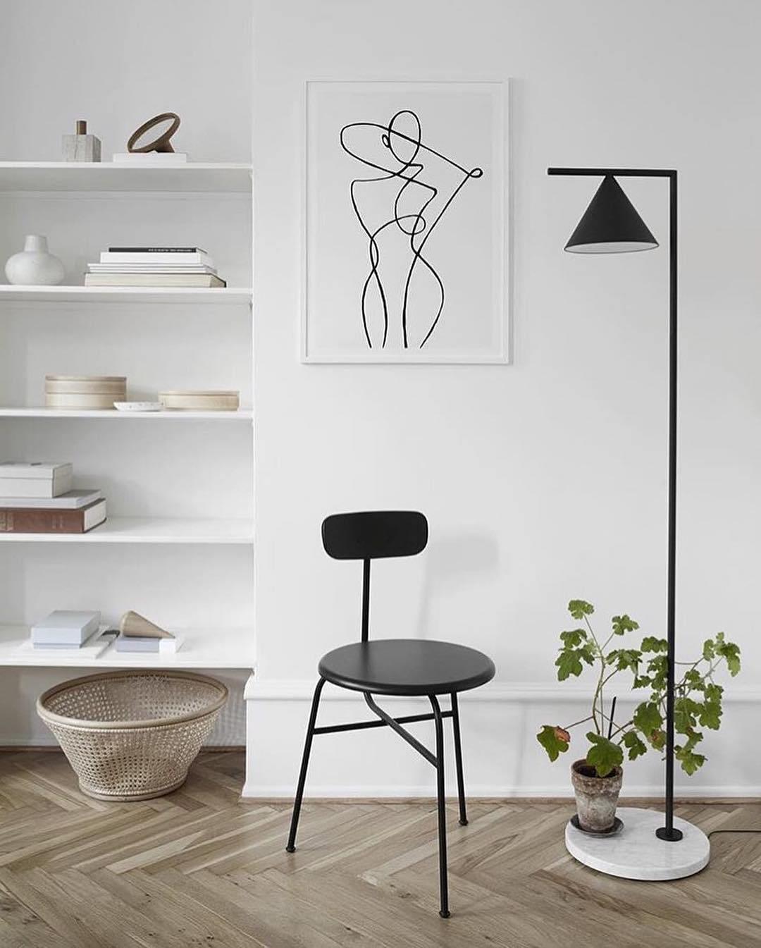 Lampa podłogowa stożkowa Mirel