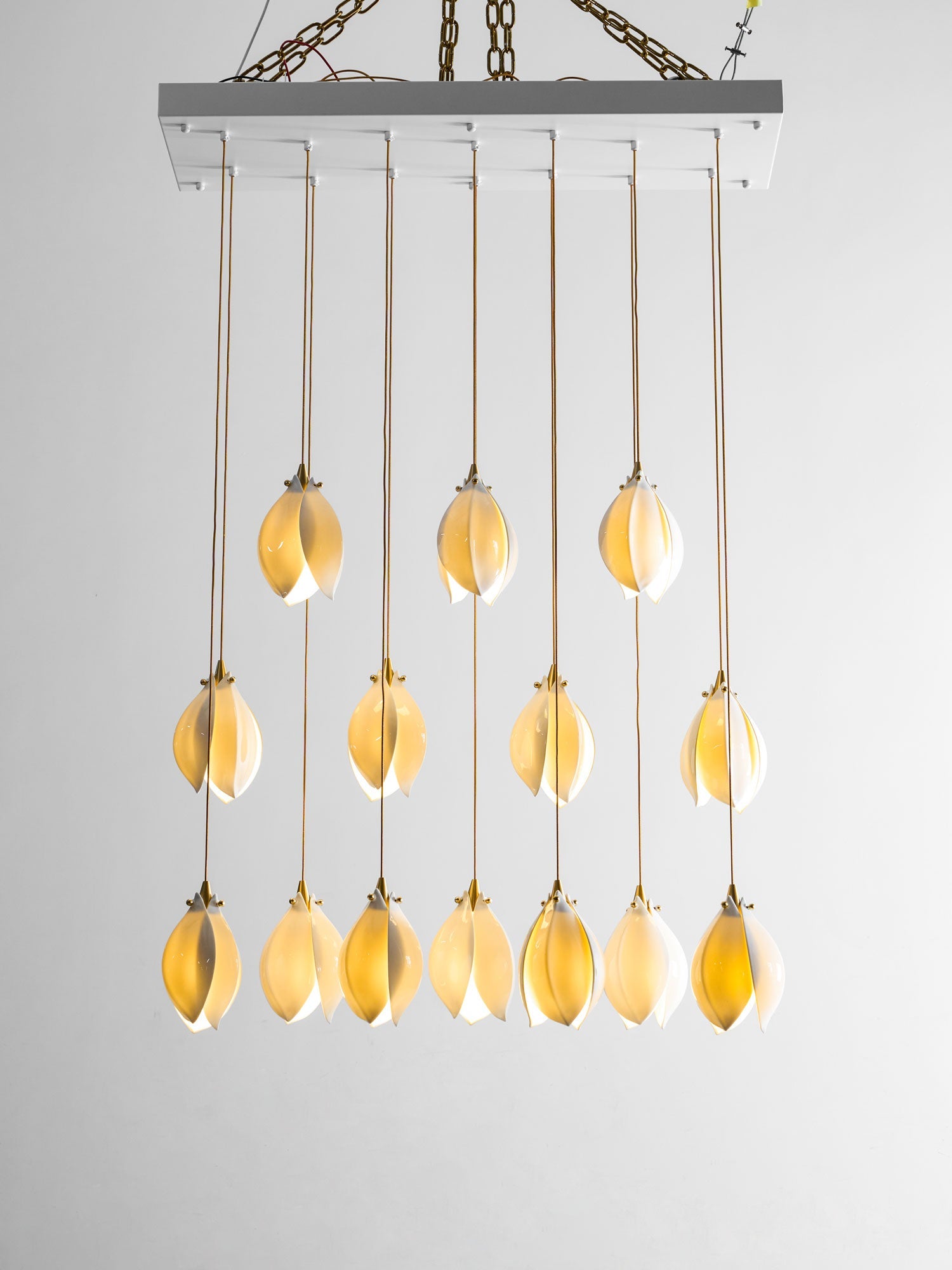 Lampa wisząca kwiatowa Jarel