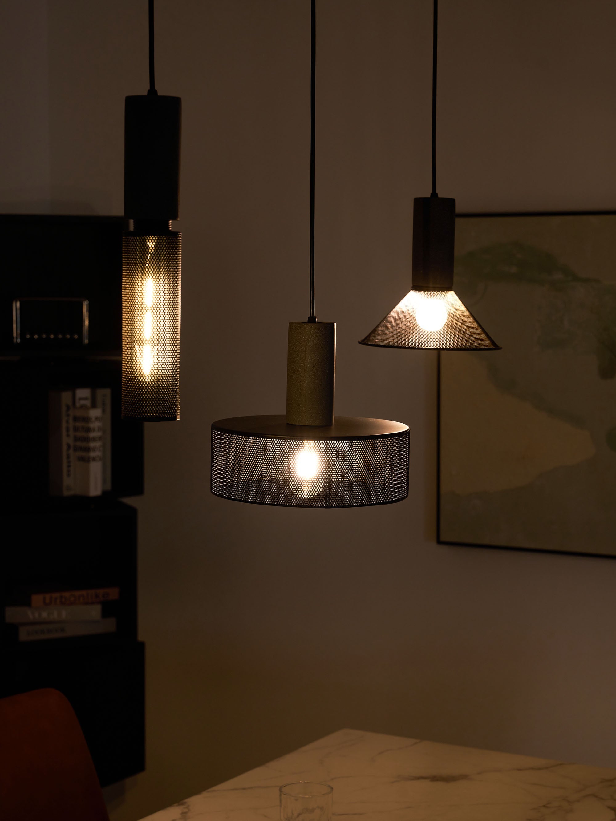 Lampa wisząca tubowa Wenanik