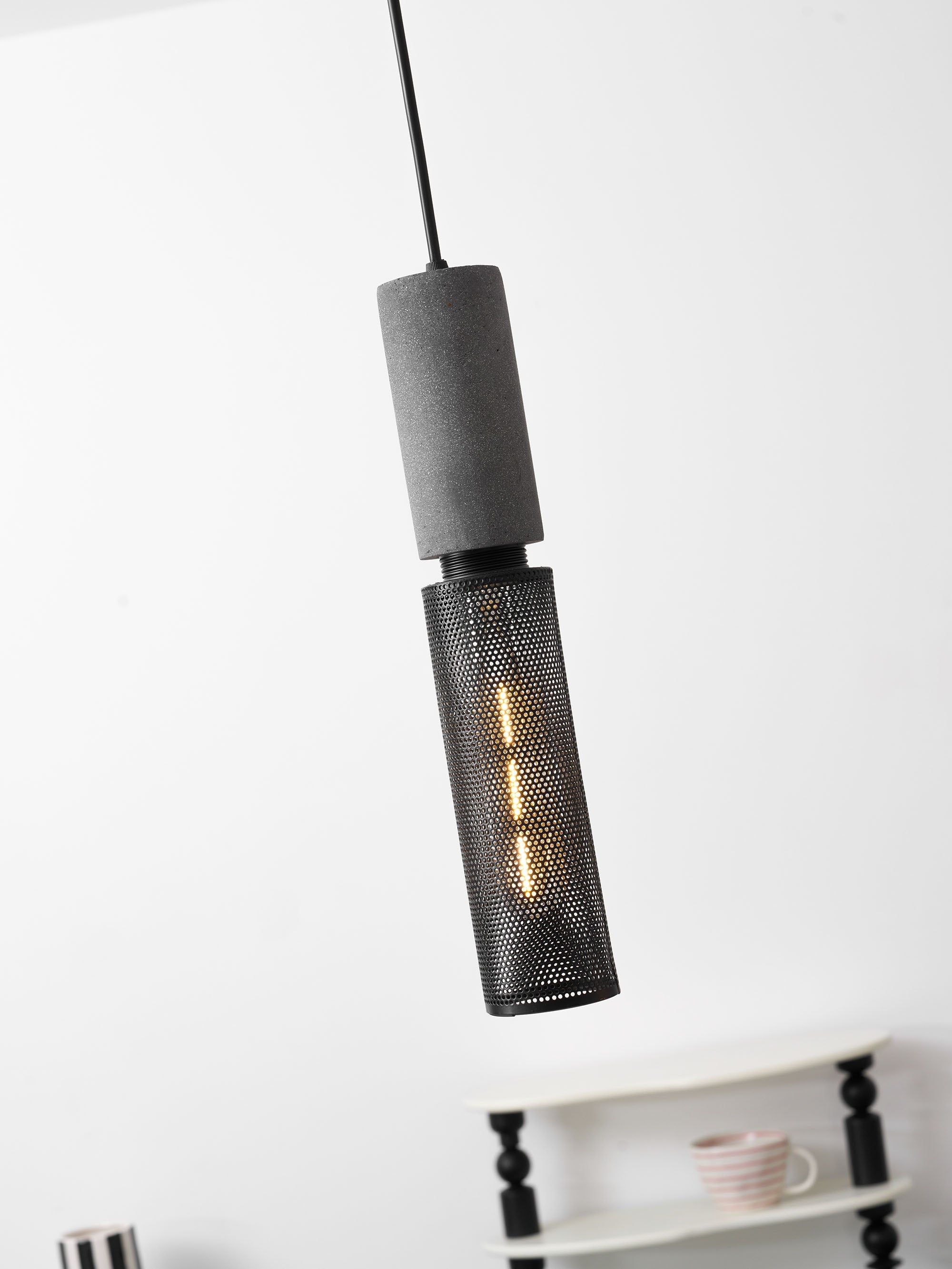 Lampa wisząca tubowa Wenanik