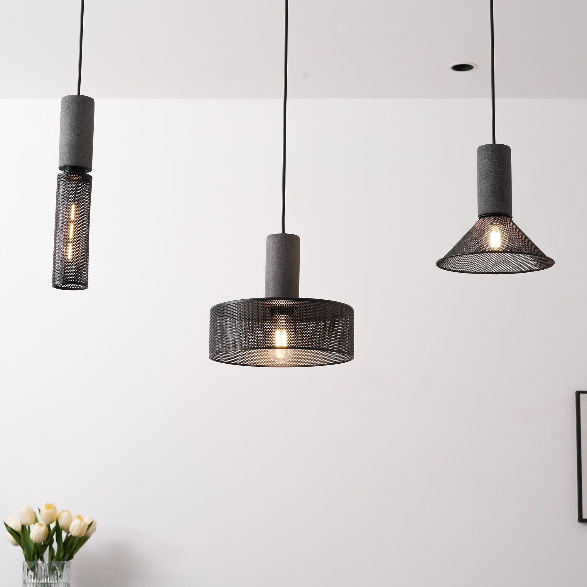 Lampa wisząca tubowa Wenanik