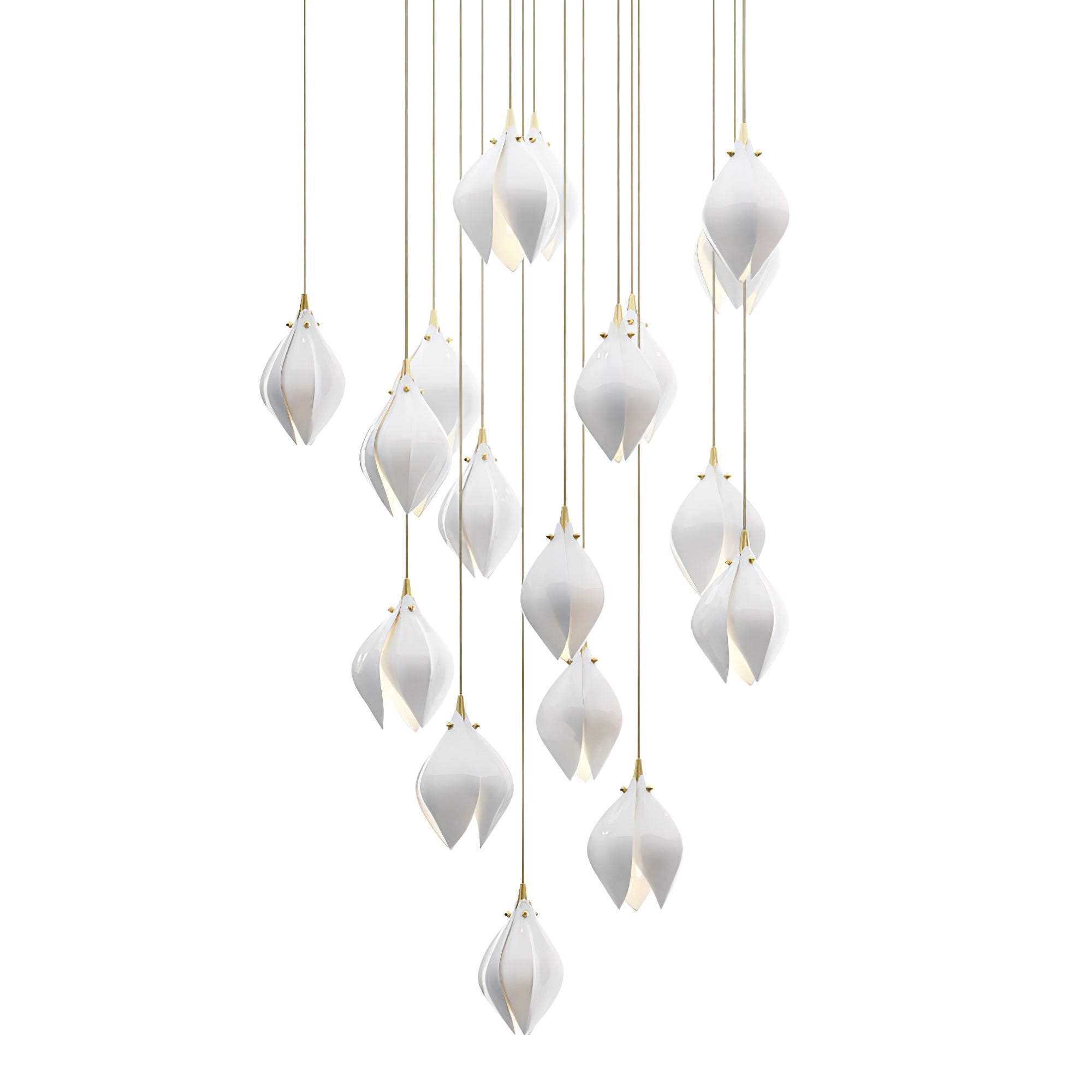 Lampa wisząca kwiatowa Jarel
