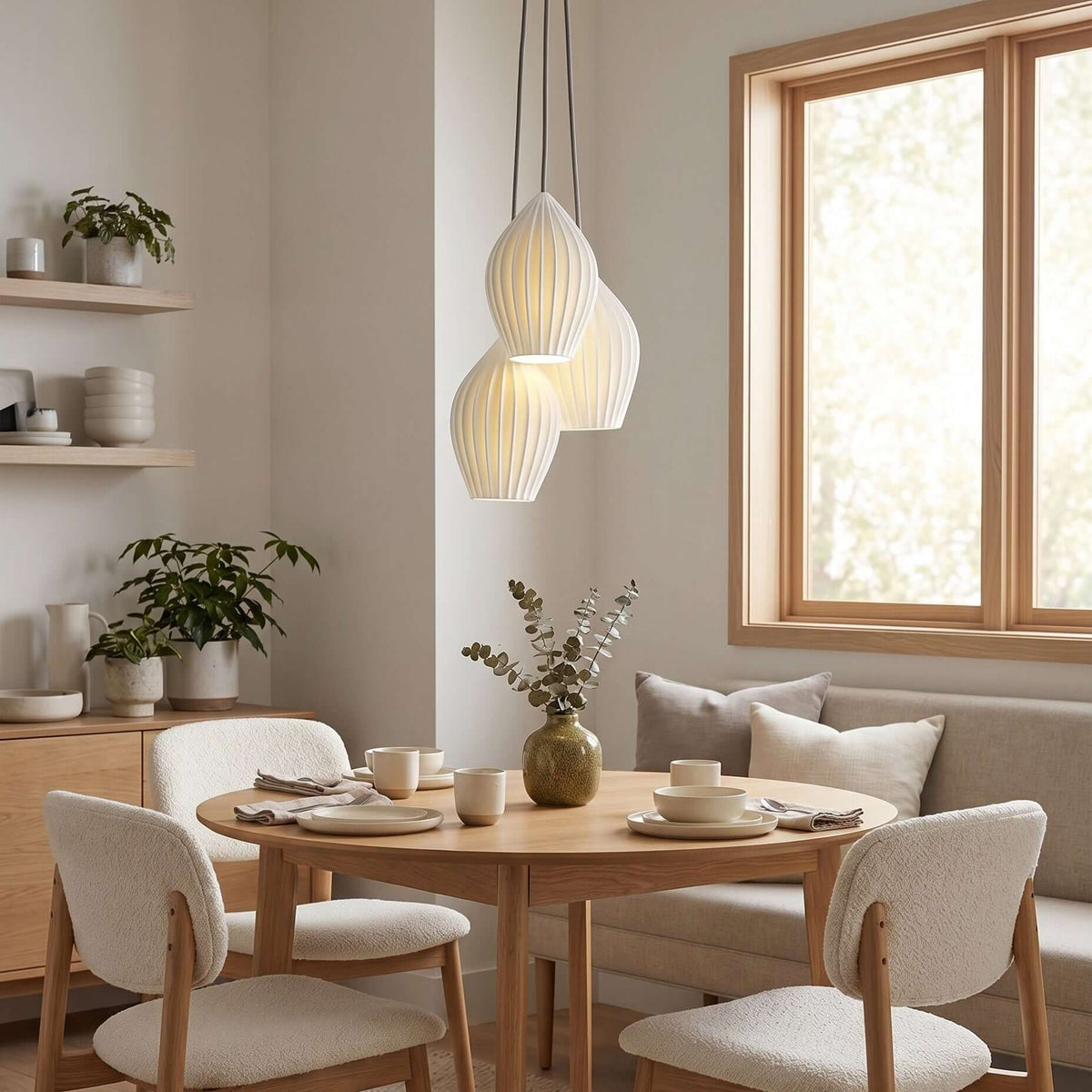 Lampa wisząca ryflowana Pavkalen